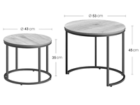 Mesa de Centro Dorada, Mesa de Té de Metal, Estilo Chino Beige, Mesa Auxiliar Clásica para Sala de Estar o Dormitorio