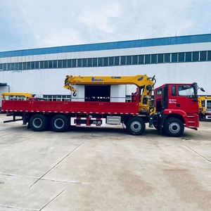 Camion grue à flèche télescopique Shacman Delong 8*4, 16 tonnes, idéal pour la construction et la logistique lourde - Product Image 4