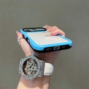 Fundas Anticaída 2 en 1 Transparentes de PC para iPhone 17 Pro Max Air 16, Cubierta Desmontable Nano Antigolpes de PC Transparente, Diseño Sencillo - Product Image 6