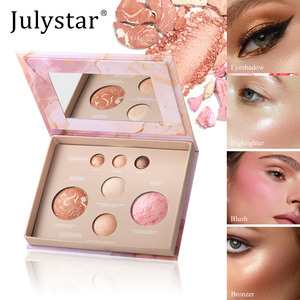 Palette de fards à paupières pour le maquillage, fini mat, brillant, pailleté, facile à appliquer, surligneur, blush, bronzer, palette de maquillage professionnelle tout-en-un - Product Image 2