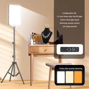 Luz LED Súper Brillante de 6 y 11 Pulgadas con Soporte, Panel Plano, Luz de Relleno Tricolor para Fotografía en Vivo, para Selfie Sticks - Product Image 4