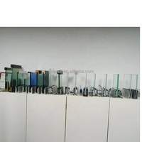 Balustrade de balcon extérieur au design moderne et clôture de rampe d'escalier extérieur Panneaux de verre feuilleté trempé à bas prix