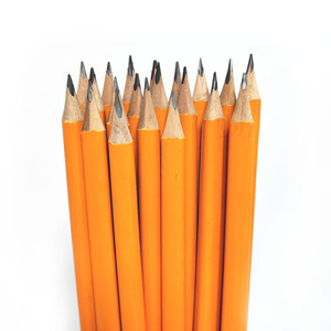 Juego de Lápices Triangulares Amarillos Ecológicos con Impresión Personalizada, Lápices de Grafito Hb de Madera para Escribir y Dibujar - Product Image 3