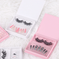Kit d'ongles pressés XL à prix d'usine et nouveau Kit de cils en un