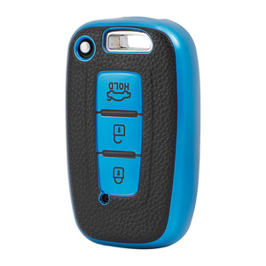 Funda de cuero suave de TPU para llave de coche, carcasa para Hyundai Elantra KIA K2 K3 K4 KX5 Forte Sorento Sportage R, llaveros, llavero, bolsa - Product Image 3