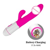 Vibromasseur G-Spot Rabbit Wand, stimulateur clitoridien, masseur, vibromasseur double extrémité, jouet sexuel pour femmes, étanche