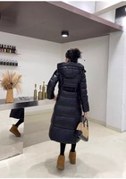 Bechance mode européenne hiver doudoune dames chaud à capuche vêtements femmes mince longues vestes d'hiver femmes manteaux