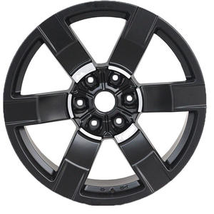 Venta al por Mayor de Nuevas Llantas de Aleación de Aluminio Negras de 20 Pulgadas, 5 Orificios, Multirradio, <span class=keywords><strong>para</strong></span> X3 X4 X5 X6 4x4 SUV - Product Image 2