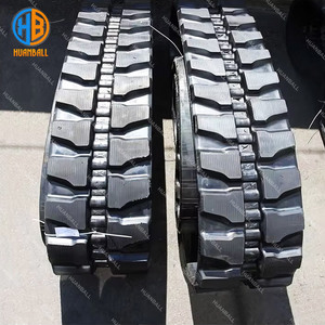 Fábrica Venda Direta <span class=keywords><strong>Mini</strong></span> Escavadeira Rubber Crawler Track para Kubota KN51 KH60 KH66 KH71 300x52.5x72N - Product Image 3
