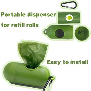 Bolsas Biodegradables y Compostables para Perros, Bolsas Ecológicas para Excrementos de Mascotas, Bolsas para Recoger Excrementos al Salir - Product Image 4