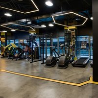 Service de conception de salle de sport à domicile clé en main, aménagement de salle de fitness sur mesure, équipement complet de salle de sport à domicile