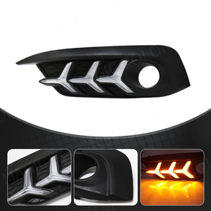 <span class=keywords><strong>ไฟ</strong></span>เดย์ไลท์ <span class=keywords><strong>LED</strong></span> DRL สำหรับ Honda Civic ปี 2016 2017 2018 สีขาว น้ำเงิน เหลือง พร้อมไฟเลี้ยวในตัว สำหรับกันชนหน้า อุปกรณ์ตกแต่ง - Product Image 3
