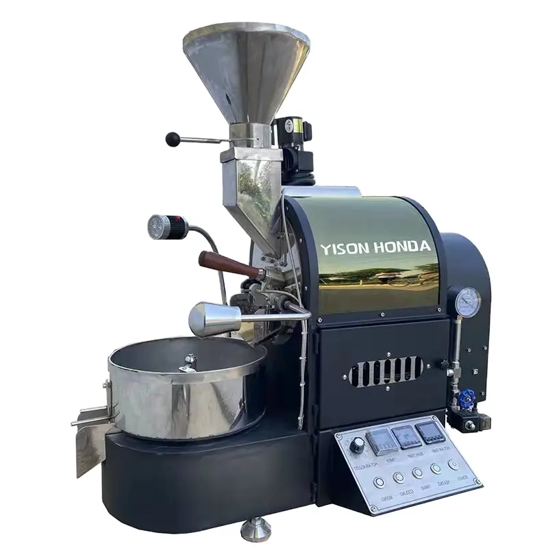 المهنية مقهى المنزل الكهربائية آلة تحميص القهوة صغيرة 3 كجم 2 كجم 1 كجم probat محمصة قهوة للبيع