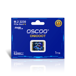 M.2 2230 NVMe PCIe Gen4 * 4 SSD 512GB 1TB 2TB 3D 낸드 플래시 5200 MB/s - Product Image 1