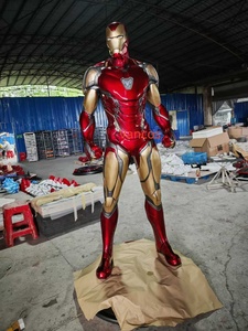 Estatua <span class=keywords><strong>de</strong></span> Iron Man Mark 85 <span class=keywords><strong>de</strong></span> Tamaño Real, Réplica <span class=keywords><strong>de</strong></span> Resina 1:1 del Accesorio Cinematográfico con Escultura <span class=keywords><strong>de</strong></span> Cabeza <span class=keywords><strong>de</strong></span> Tony Stark para Exhibición en Centros Comerciales y Colección - Product Image 5