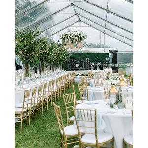 Tende Grandi per Eventi all'Aperto <span class=keywords><strong>in</strong></span> Alluminio e PVC, Impermeabili, 5x10 Metri, per Matrimoni fino a 500 Persone - Product Image 1