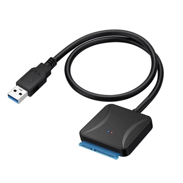 USB 3.0 to SATA 3.5 Inch HDD SSD Adapter Cable PVC Jacket with Braid Shielding PC Application SATA Sata Converter Wire in Stock