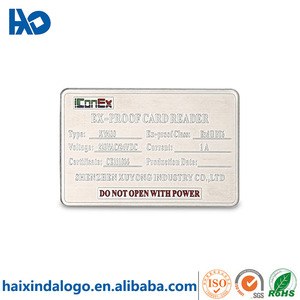 Placa <span class=keywords><strong>de</strong></span> <span class=keywords><strong>metal</strong></span> grabada al ácido <span class=keywords><strong>con</strong></span> etiqueta <span class=keywords><strong>de</strong></span> acero inoxidable <span class=keywords><strong>de</strong></span> estilo moderno personalizado OEM <span class=keywords><strong>con</strong></span> técnica <span class=keywords><strong>de</strong></span> fundición para grabar placa <span class=keywords><strong>de</strong></span> identificación <span class=keywords><strong>de</strong></span> logotipo - Product Image 6