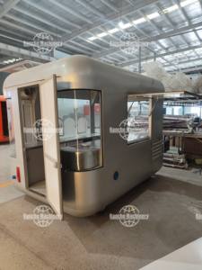 Camión de Comida Móvil con Opción de Conducción Eléctrica o Remolcable, Camioneta de Catering para Café, Barbacoa y Comida Rápida - Product Image 4