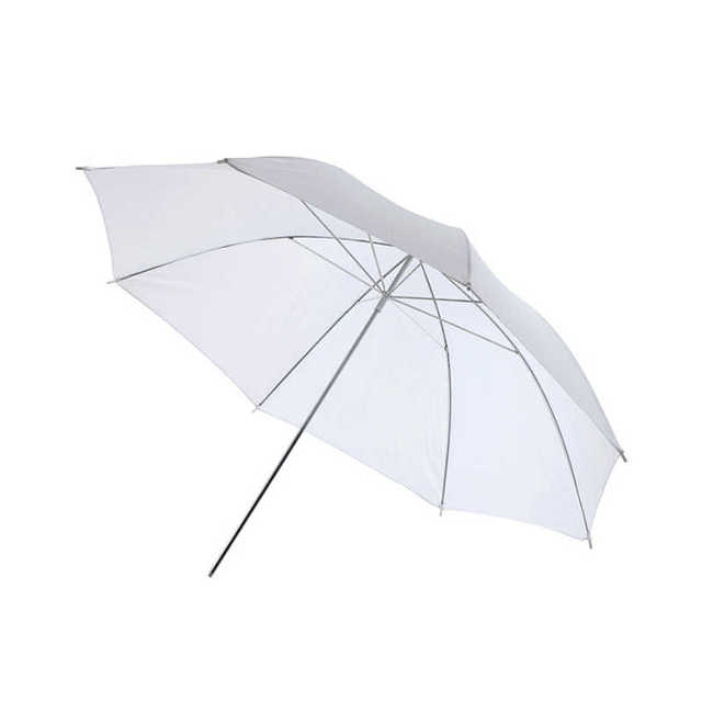 Portable Parabolic Translucent White Umbrella Speedlite Studio Flash Soft Lighting Diffuser Photography Photo Camera Nylon Metal
