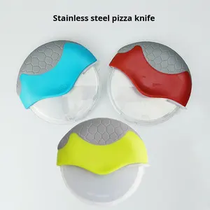 Disponibile Tagliapizza Mini a Rullo <span class=keywords><strong>in</strong></span> Acciaio Inossidabile con Copertura Protettiva Utensile da Cucina - Product Image 2