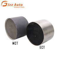 Convertisseur catalytique universel à trois voies JZZ Euro 3 98*70mm à double carburant pour moteur de voiture, noyau métallique 300cpsi, avant
