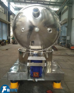 Machine <span class=keywords><strong>centrifugeuse</strong></span> industrielle pour l'extraction de <span class=keywords><strong>soupe</strong></span> de poulet, séparateur semi-automatique solide-liquide - Product Image 3