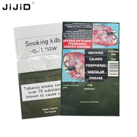 JiJiD Refermable Personnalisé 50 Grammes Trois Côtés Scellés 30g Main Tabac À Rouler Mylar Sachet D'emballage En Plastique Sacs Prix