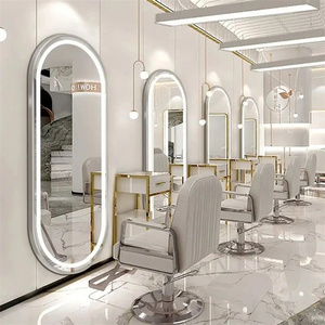 Luci LED parete salone specchio stazione parrucchiera & trucco specchio per uso barbiere - Product Image 5