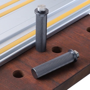 QIAOBA P202511 2 Pezzi 19/20mm Fermafori in Lega di Alluminio per Tavoli da Falegnameria, Strumenti per Progetti Fai-da-Te OEM - Product Image 1