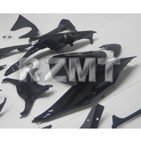 Pour Kawasaki ZX-6R 636 2009-2012 Ninja ZX6R ZX636 Kit de carénage de moto en ABS injecté, carénages personnalisés K0605-106a