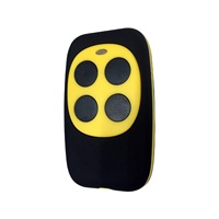 Télécommande RF 4 boutons personnalisée CE FCC ROHS 433 MHz pour portail de garage, code fixe/apprentissage/rolling code, duplicateur