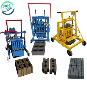 广泛用于建筑工程的水泥实心制砖机混凝土砌块机机械