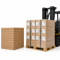 Boîte d'expédition personnalisée en carton ondulé robuste à 5 couches avec poignée pour l'emballage e-commerce, livres et chaussures promotionnels