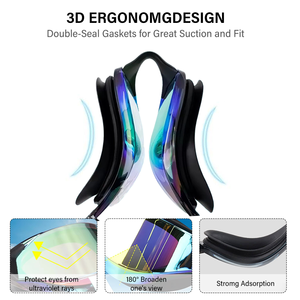 L300 थोक सर्वश्रेष्ठ रेसिंग पेशेवर वयस्क एंटी-फॉग आंख संरक्षण स्विमिंग गॉगल चश्मा निर्माता त्वरित तैराकी गोगल - Product Image 6