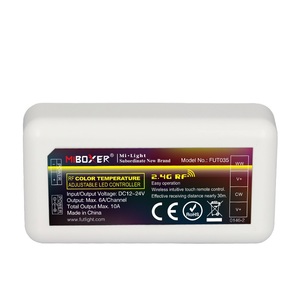 Contrôleur LED CCT sans fil RF 2,4 GHz 4 zones W+WW couleur unique <span class=keywords><strong>Milight</strong></span> Mibox FUT035 - Product Image 2