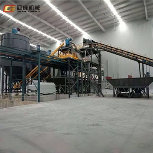 Nhà sản xuất bán hàng trực tiếp nhỏ trạm trộn bê tông nhà máy 25 40 50 75 mét khối/giờ đơn giản linh hoạt Mini trộn bê tông - Product Image 5