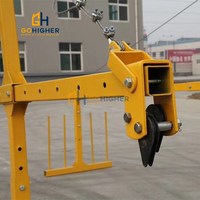Plateforme suspendue temporaire pour travaux en hauteur, échafaudage suspendu, construction, Hebei Zlp630, plateforme suspendue à corde pour travaux en hauteur