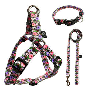 ชุดสายจูงสุนัขสำหรับสัตว์เลี้ยงขนาดเล็กกลาง,สายรัดสุนัขน่ารักแบบปรับได้ - Product Image 6