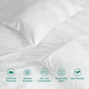 <span class=keywords><strong>2025</strong></span> nóng bán dễ dàng phù hợp làm mát sang trọng 4 cái tấm ga trải giường đặt cho khách sạn - Product Image 6