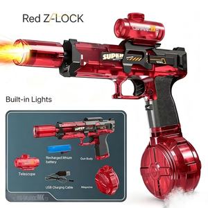 Pistola de Agua Eléctrica de Pulso Continuo con Efecto de Llama y Retroceso, Modelo Ratón de Hielo, para Niños, Venta al por Mayor, de Gran Demanda - Product Image 1