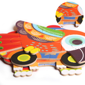 <span class=keywords><strong>Scatola</strong></span> 6 in 1 puzzle educativo per animali educazione precoce <span class=keywords><strong>scatola</strong></span> di ferro 6 pezzi cartone animato animale grande puzzle giocattolo in <span class=keywords><strong>legno</strong></span> - Product Image 6