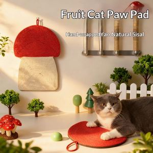 Sword Cat - Jouets pour chats en sisal écologique, résistants à l'usure, à fixer au mur, protection anti-griffures pour canapé, griffoir pour chats - Product Image 2