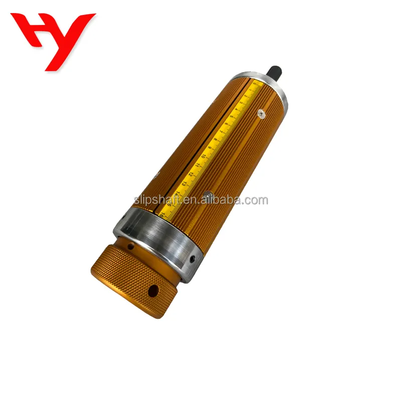 Mechanical expansion shaft for rewinder machine Mechanical expansion shaft