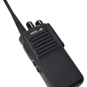 Hys walkie talkie à prova d' água, 10w, longo alcance 16ch uhf, 70cm, rádio amador e 2 vias