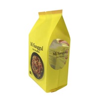 Usine Chinoise Vente en Gros Sacs d'Emballage Personnalisés pour Pâtes Alimentaires en Plastique Brillant avec Impression Numérique de Logo pour Spaghetti et Pâtes Spirales
