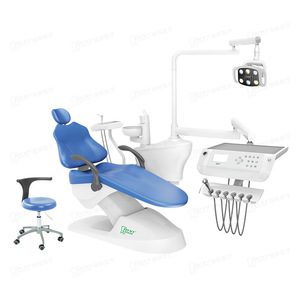 Fauteuil dentaire Foshan Ruixi avec crachoir intégré, électrique, bleu, en plastique, pour enfants et adultes - Product Image 2