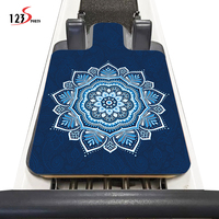 Meilleure vente personnalisé pliable et portable confort Premium Pu caoutchouc Pilates Reformer Mat