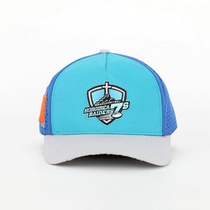 หมวกเบสบอลปักโลโก้ 5 ชิ้น แบบกำหนดเองคุณภาพสูง BSCI หมวกแก๊ปทรงพ่อแบบปรับได้ ผ้าพลัฌ โพลีเอสเตอร์/คอตตอน สำหรับกิจกรรมกลางแจ้ง - Product Image 1