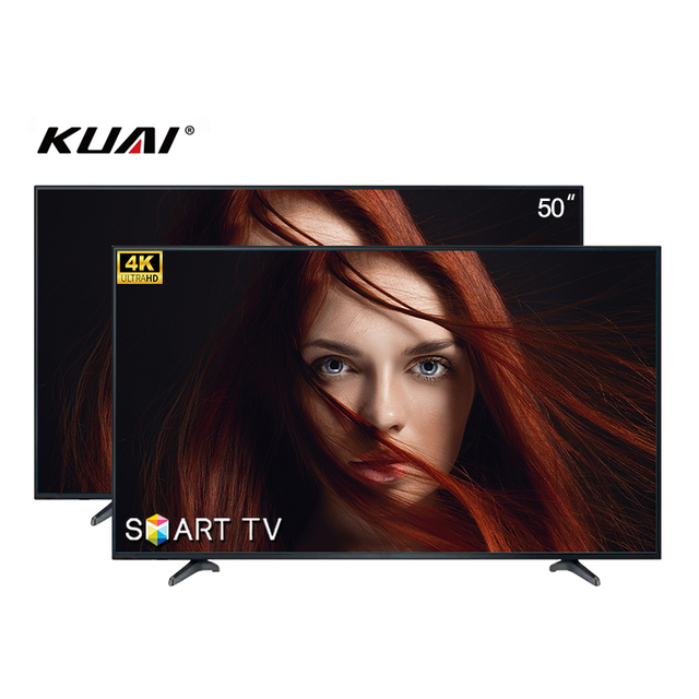 4K 50/55/65/75 Inch UHD Led Television 4k Smart Wifi TV 4K UHD Factory Cheap Flat Screen Television HD LCD LED Best Smart TV